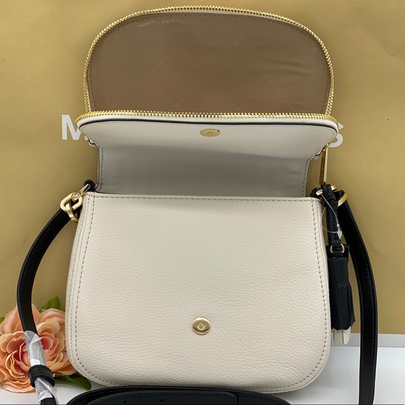 MICHAEL KORS BEDFORD SM FLAP XBODY LT CREAM MULTI - Picture 11 of 16